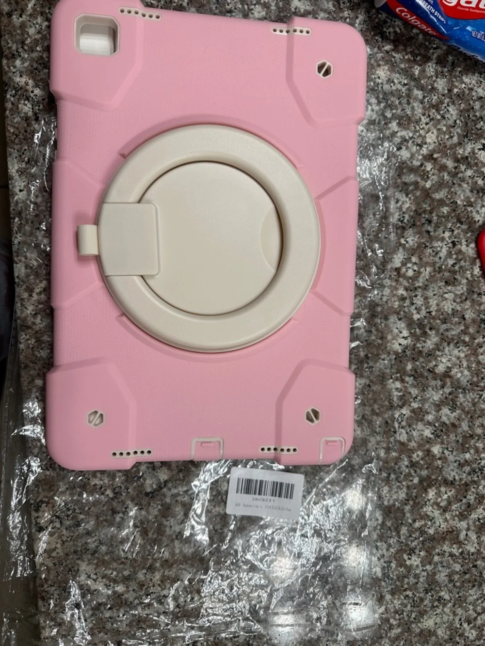 Universal Pink and White Rugged Tablet Case for 11.0